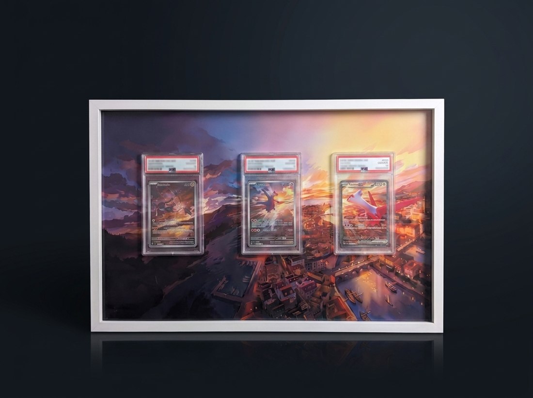 Cadre immersif 30 × 45 cm — Créfollet, Latias & Latios