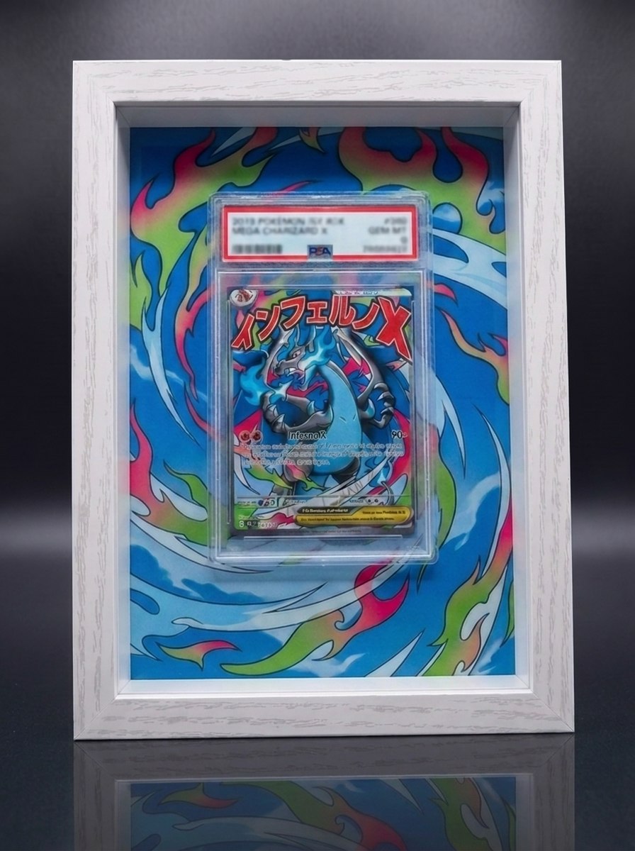 Cadre immersif 13 × 18 cm — Méga-Dracaufeu X