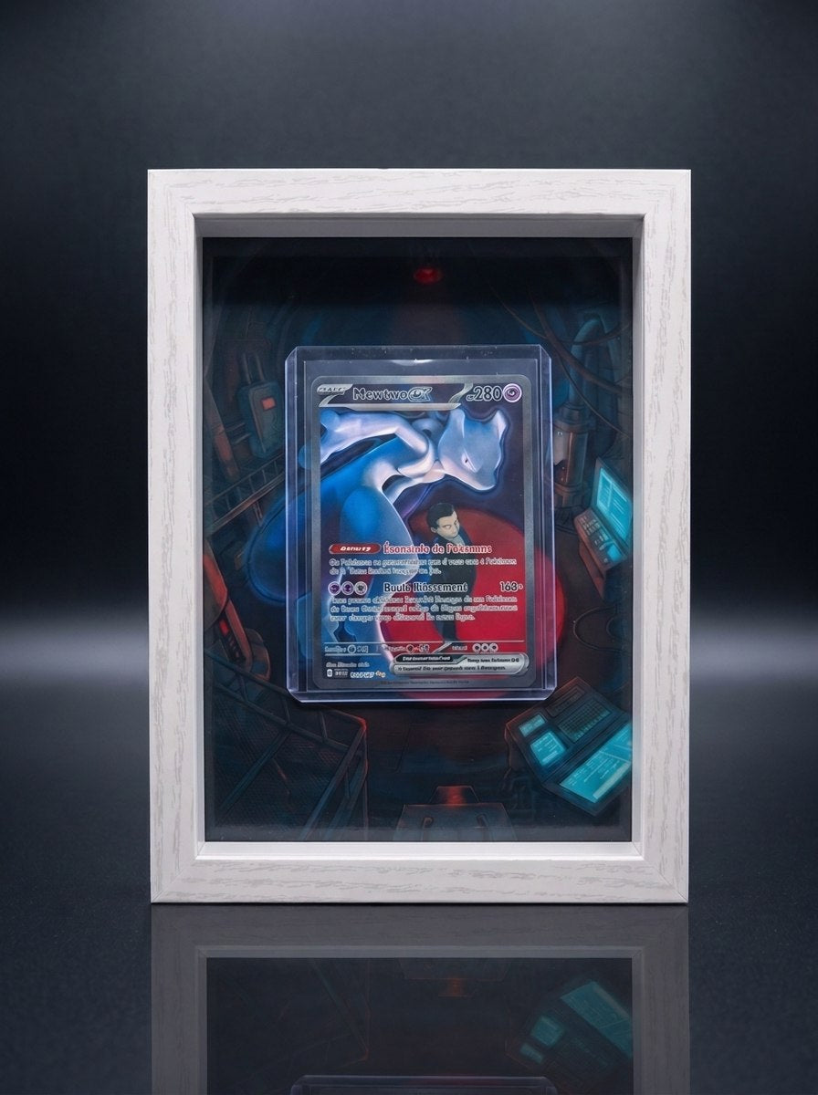 Cadre immersif 13 × 18 cm — Mewtwo ex de la Team Rocket