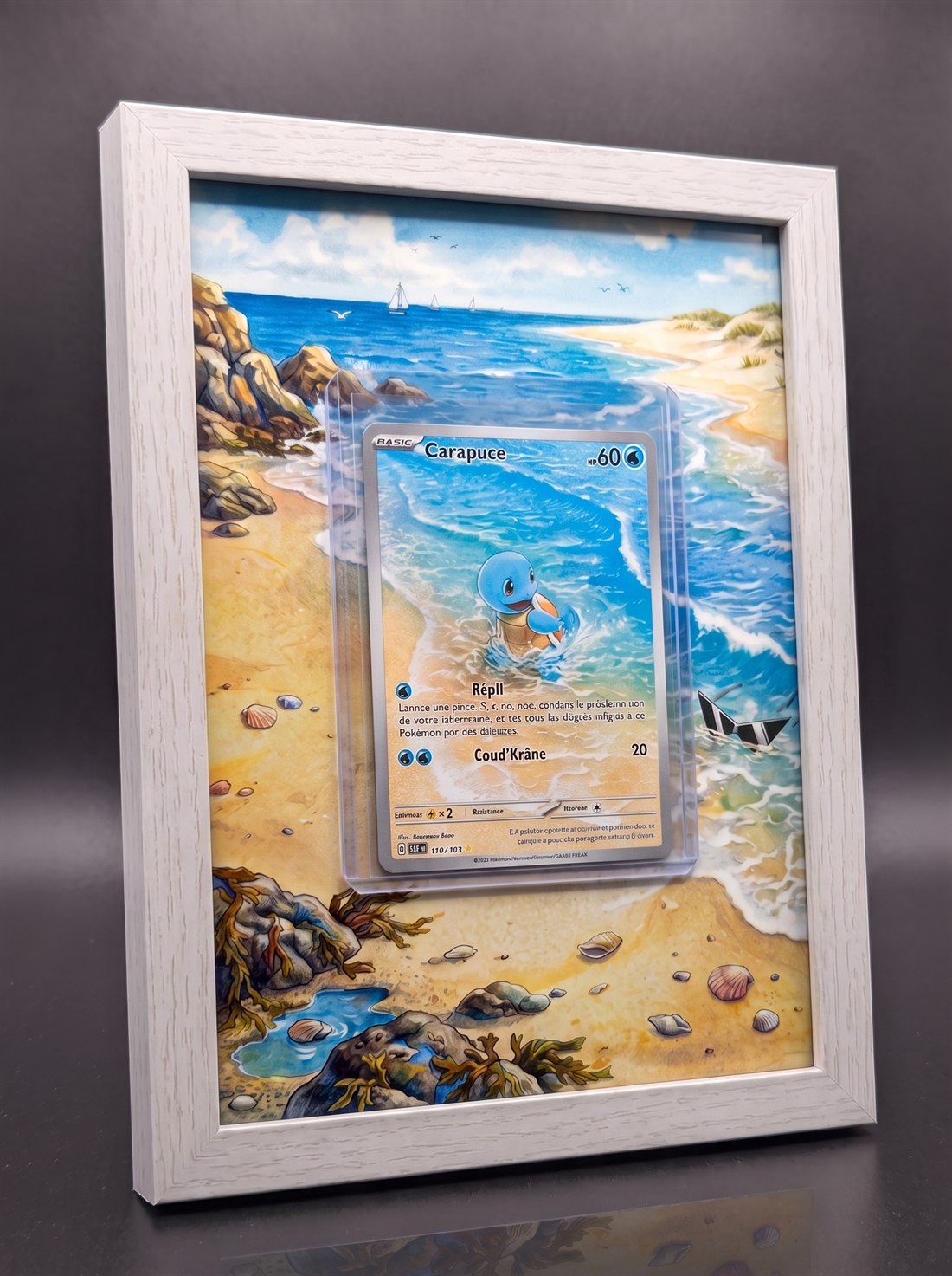Cadre immersif 13 × 18 cm — Carapuce