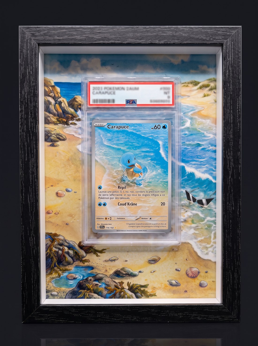 Cadre immersif 13 × 18 cm — Carapuce