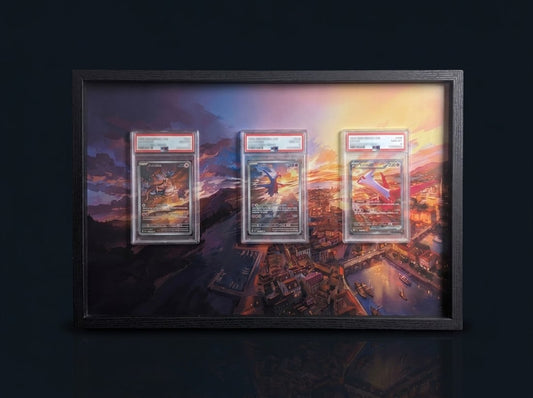 Cadre immersif 30 × 45 cm — Créfollet, Latias & Latios