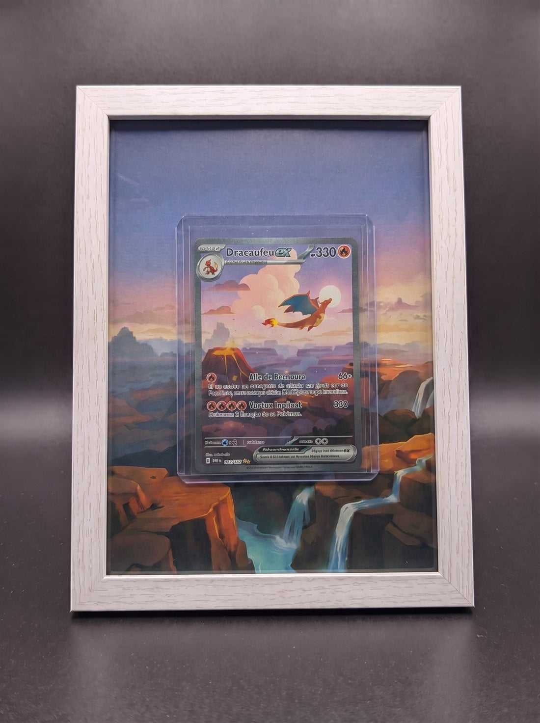 Cadre immersif 13 × 18 cm — Dracaufeu