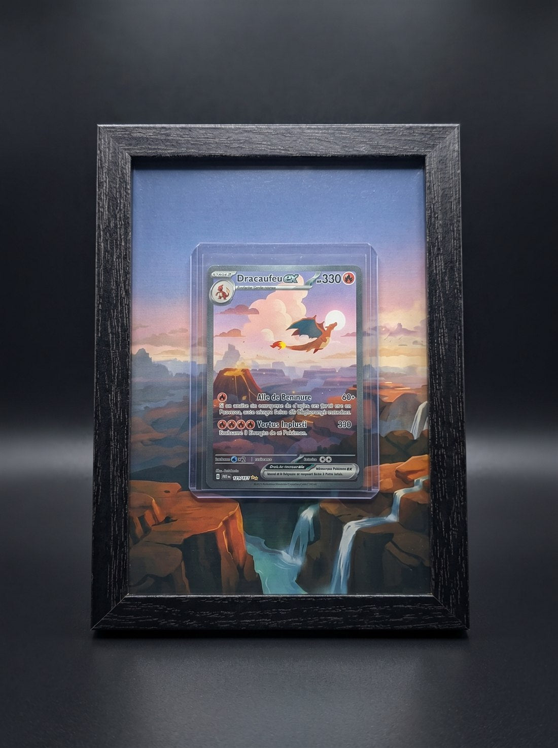 Cadre immersif 13 × 18 cm — Dracaufeu