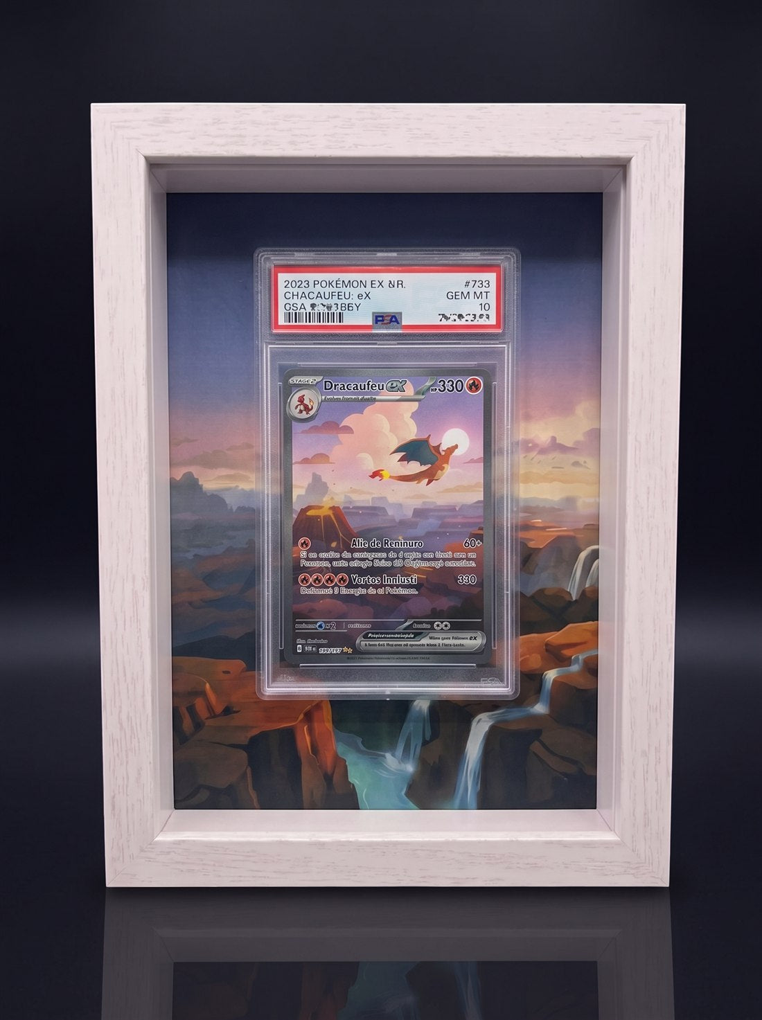 Cadre immersif 13 × 18 cm — Dracaufeu