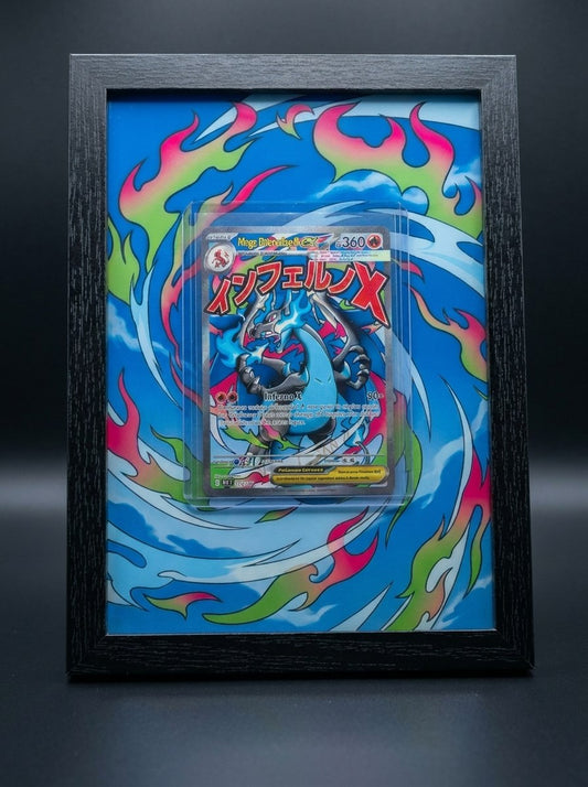Cadre immersif 13 × 18 cm — Méga-Dracaufeu X