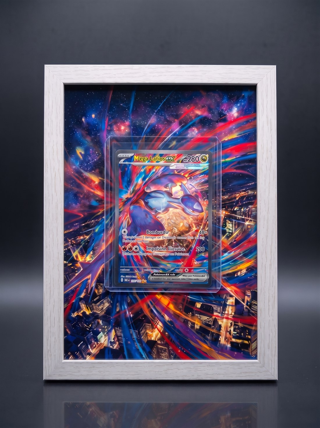Cadre immersif 13 × 18 cm — Méga-Latias ex