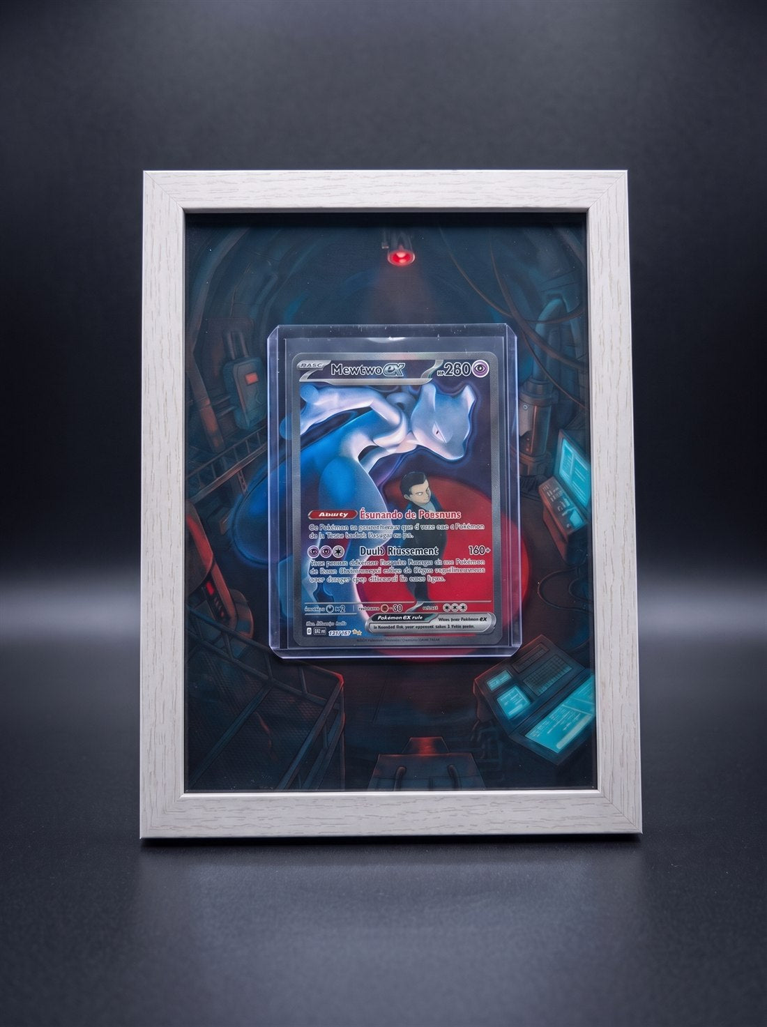 Cadre immersif 13 × 18 cm — Mewtwo ex de la Team Rocket