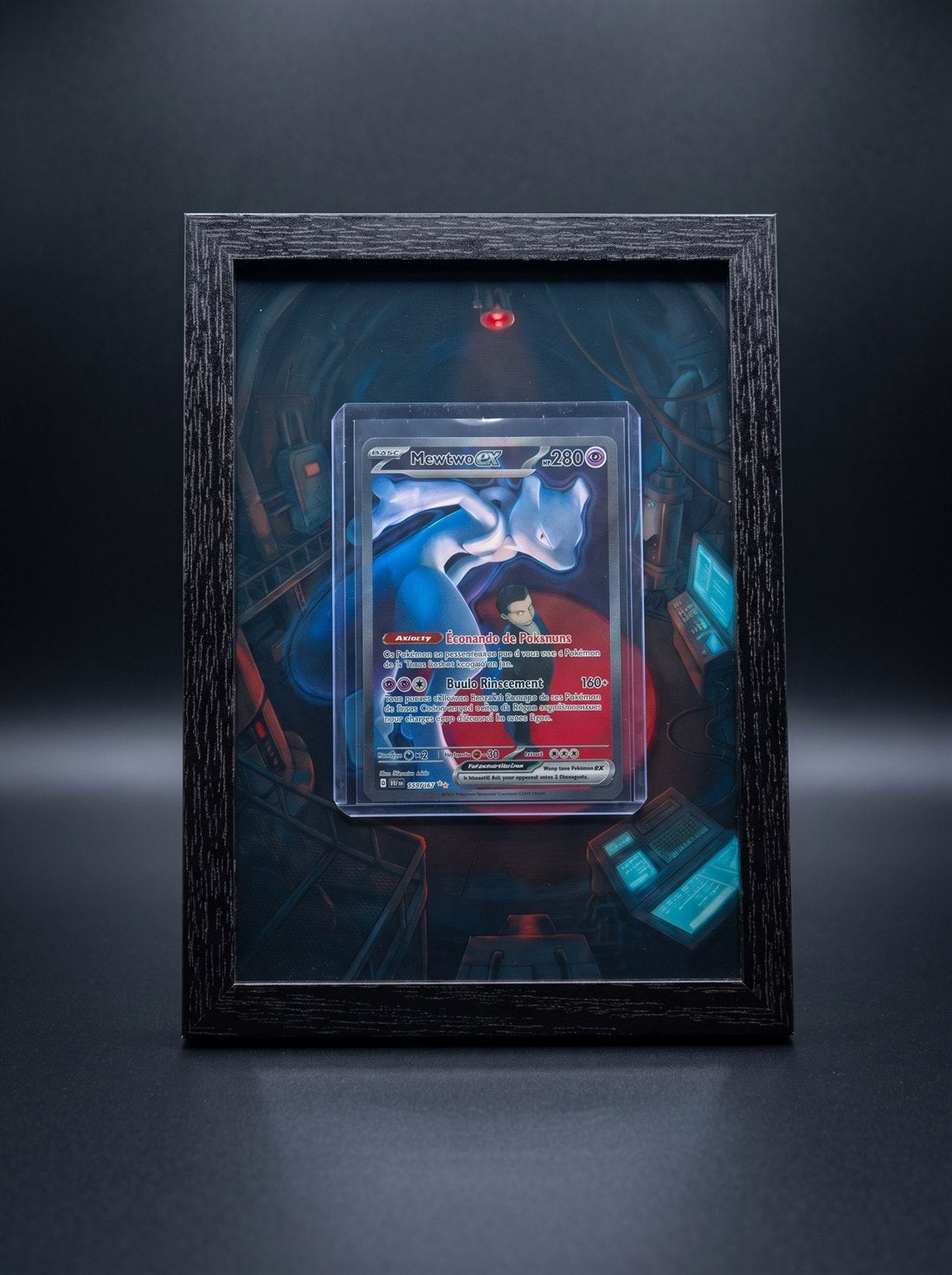 Cadre immersif 13 × 18 cm — Mewtwo ex de la Team Rocket