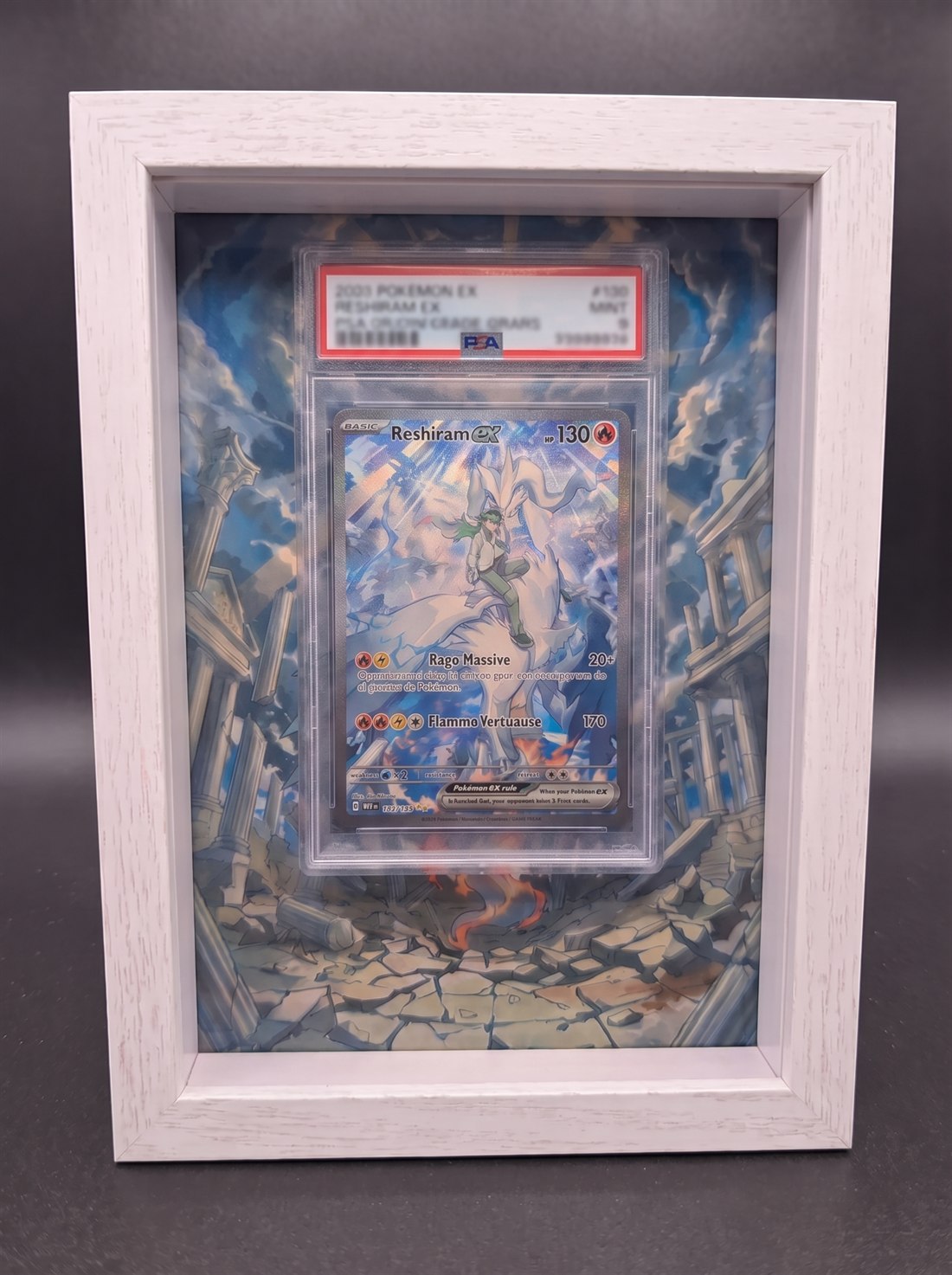 Cadre immersif 13 × 18 cm — Reshiram de N