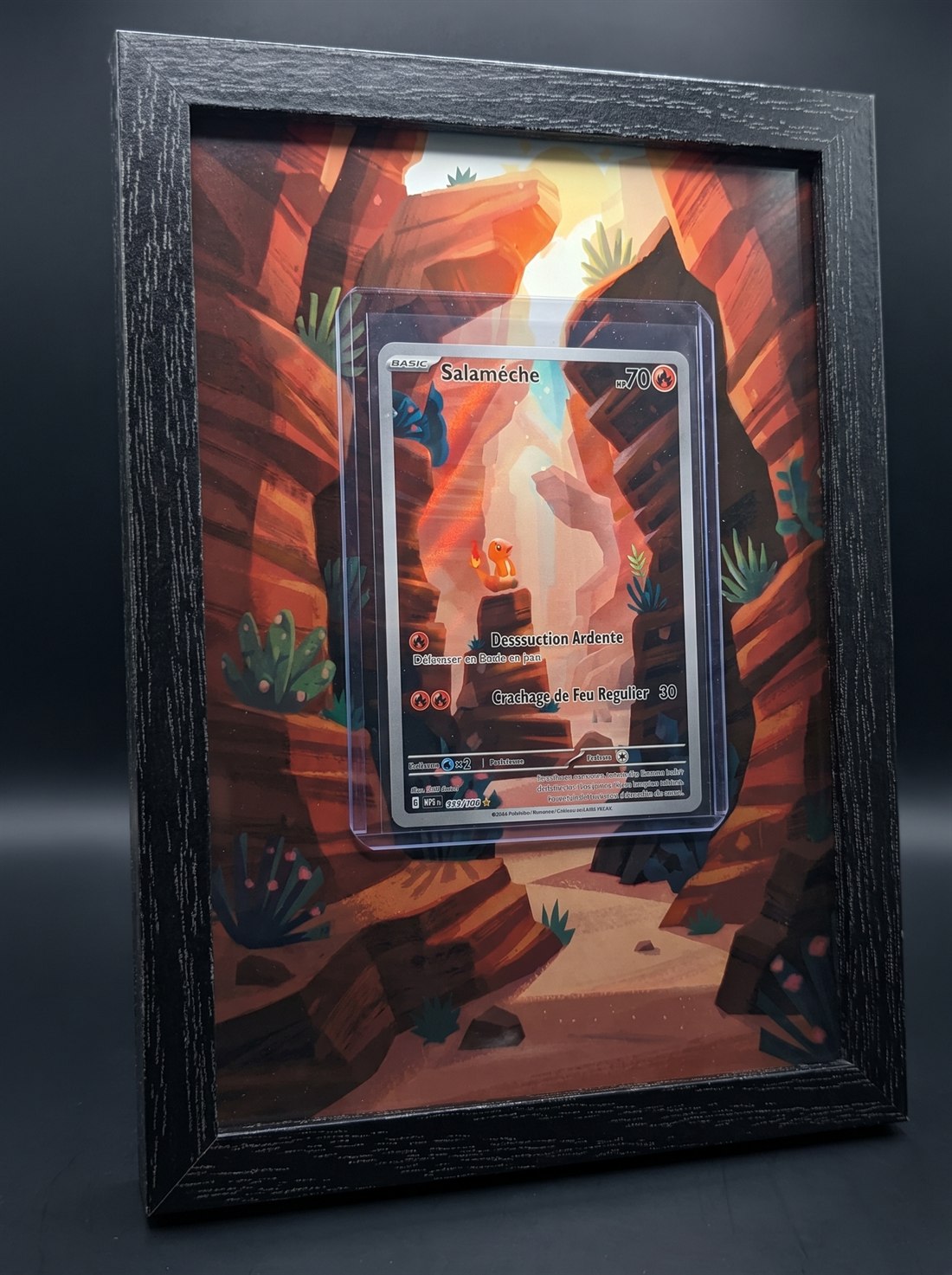 Cadre immersif 13 × 18 cm — Salamèche