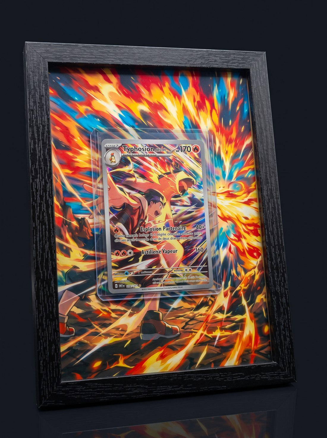 Cadre immersif 13 × 18 cm — Typhlosion de Luth