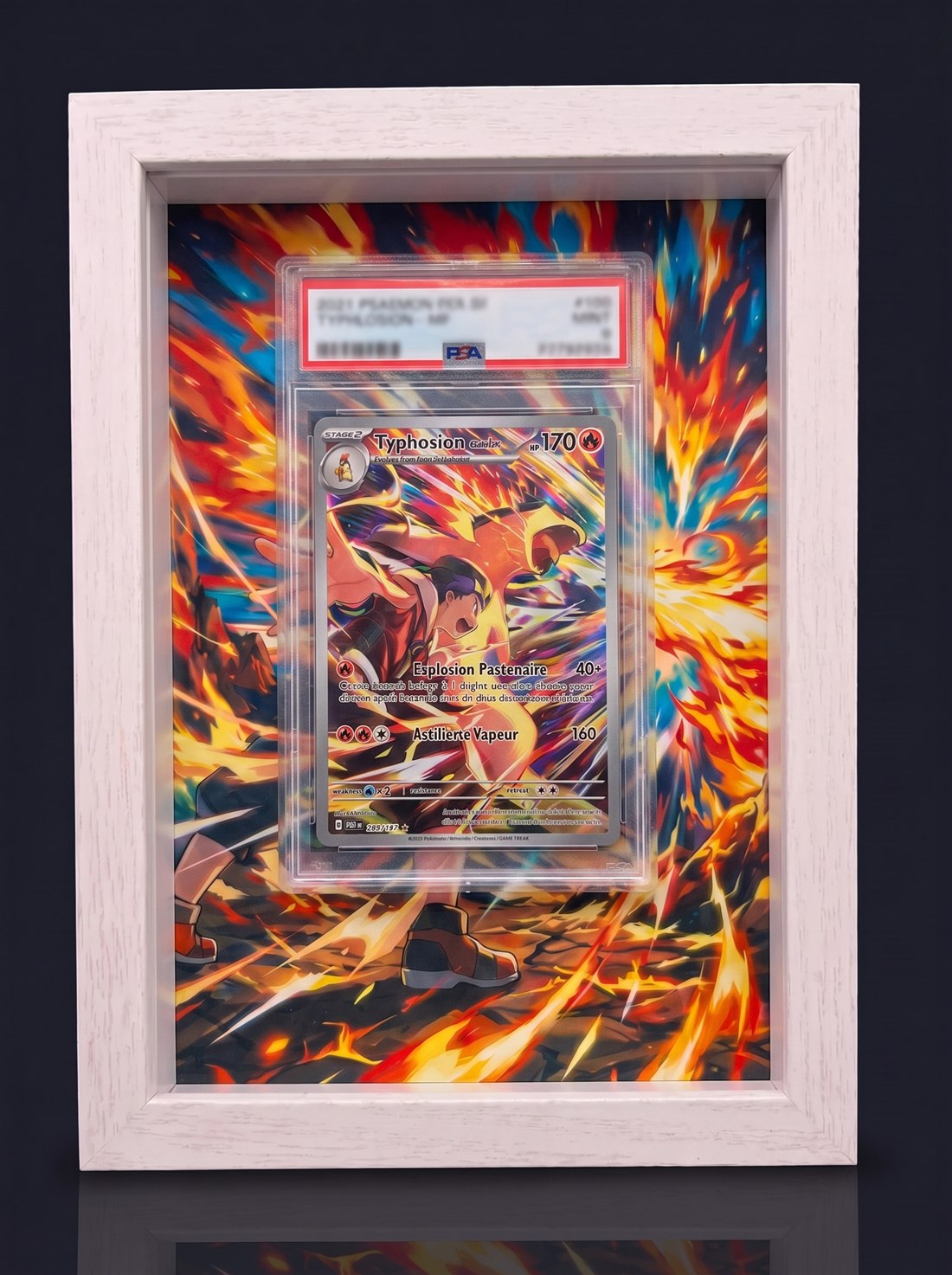 Cadre immersif 13 × 18 cm — Typhlosion de Luth