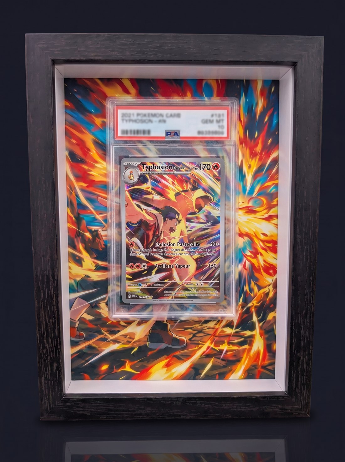 Cadre immersif 13 × 18 cm — Typhlosion de Luth