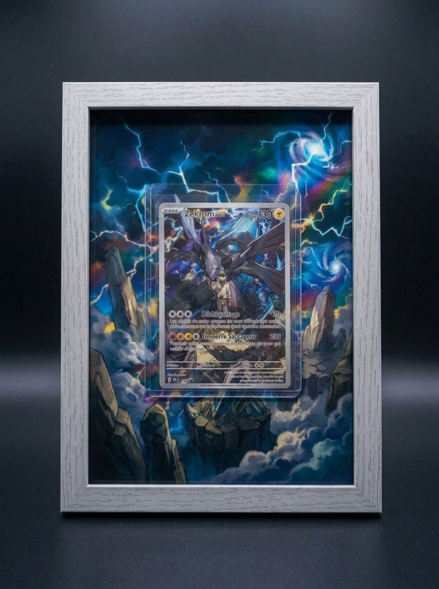 Cadre immersif 13 × 18 cm — Zekrom de N