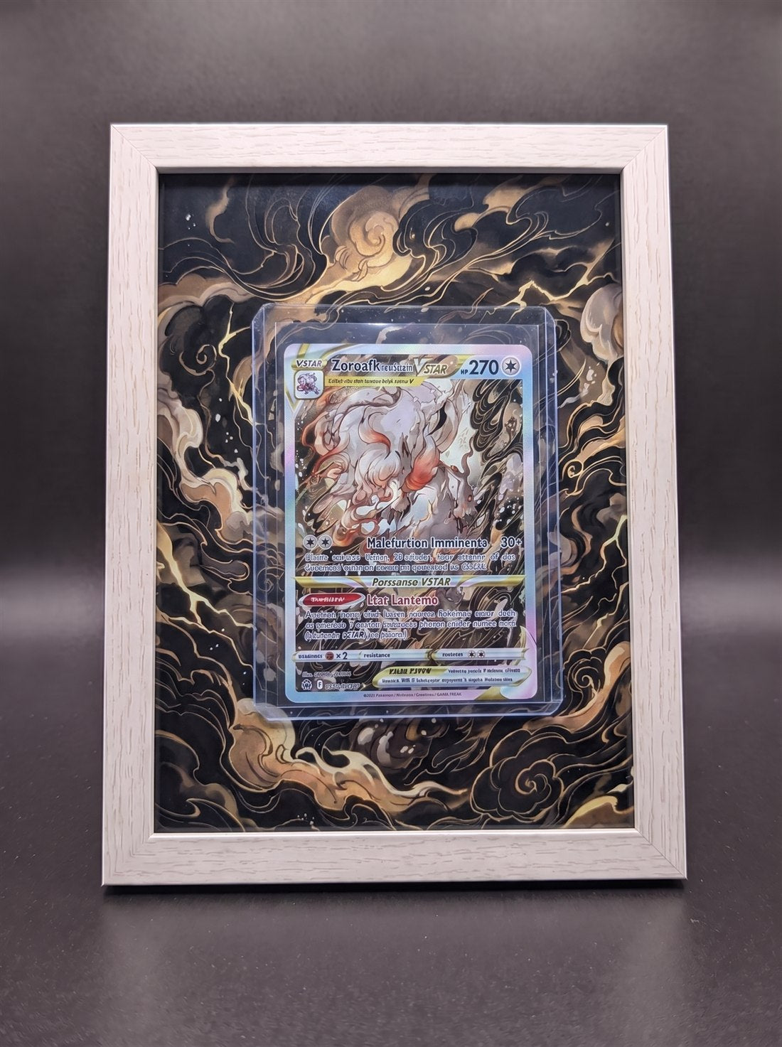 Cadre immersif 13 × 18 cm — Zoroark de Hisui